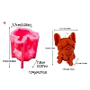 Dog DIY Silicone Candle Molds PW-WG289FB-04-1