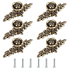 Flower Zinc Alloy Drawer Handle FIND-WH0366-399-1