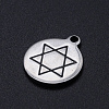 201 Stainless Steel Charms STAS-S105-T765-2