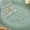 HOBBIESAY 100Pcs Brass Spacer Beads KK-HY0003-58-4