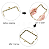 Iron Purse Frame Handle for Bag Sewing Craft Tailor Sewer FIND-PH0015-17AB-6
