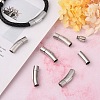 Tarnish Resistant Column 304 Stainless Steel Bayonet Necklace Clasps STAS-I013-6mm-B-4