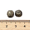 Tibetan Style Rack Plating Brass European Beads KK-Q805-35AB-3