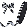 Polyester Stripe Ribbons SRIB-WH0011-326B-1