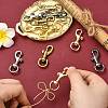 12Pcs 6 Styles Alloy Swivel Clasps FIND-CJ0004-19-5