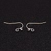 Brass Earring Hooks KK-WH0035-34-1