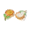 Transparent Epoxy Resin Decoden Cabochons X1-CRES-I030-16A-2