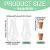 10Pcs Clear Glass Wishing Bottles AJEW-TA0002-85E-4