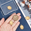 6Pcs 304 Stainless Steel Pendant Cabochon Settings STAS-BBC0004-68G-3