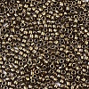 Electroplate Glass Seed Beads SEED-S042-01B-03-3