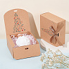 Square Kraft Paper Jewelry Gift Boxes CBOX-WH0003-35C-4