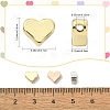30Pcs 3 Colors Brass Beads KK-YW0004-41-3