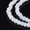 Electroplate Glass Bead Strands GLAA-F001-3x2mm-30L-2