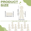 Wooden Boy Display Decorations AJEW-WH0270-939-2