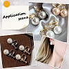 18Pcs 3 Colors Brass Clip-on Earring Findings KK-SC0006-61B-6
