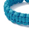 7 Inner Cores Polyester & Spandex Cord Braided Bracelets for Men Women BJEW-JB12509-02-3