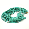 Synthetical Turquoise Beads Strands X-TURQ-GSR4mm129-3