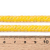 AB Color Plated Opaque Glass Beads Strands GLAA-T026-3x6mm-P13-4