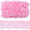 Gorgecraft 10M Polyester Pleated Lace Trim Ribbon DIY-GF0009-03A-1