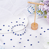 300Pcs 2 Styles 2-Hole Baking Paint Glass Seed Beads SEED-SC0001-17-4