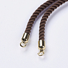 Nylon Twisted Cord Bracelet Making X-MAK-F018-14G-RS-5