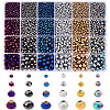 4350Pcs 24 Style Electroplate Transparent Glass Beads Strands EGLA-PH0001-27-1