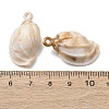 Imitation Shell Acrylic Pendants SACR-K005-07A-3