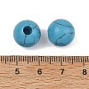 Synthetic Turquoise Beads GG-CBA02C4-05C-3
