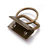 Electroplate Iron Split Key Rings IFIN-WH0044-01B-AB-2
