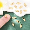 SHEGRACE Brass Lobster Claw Clasps XGR0006G-07G-5