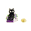 Hallow Theme Cat Enamel Pins PW-WGEE3A8-02-1