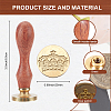 Wax Seal Stamp Set AJEW-WH0208-1223-2