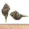 Brass Conch Figurines Statues for Home Desktop Feng Shui Ornament DJEW-Z008-05AB-3