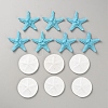 Opaque Resin Cabochons Kit RESI-WH0035-60-1