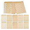 50Pcs 5 Styles Kraft Paper Bags CARB-TA0001-06-1