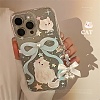 Cute Cartoon Cat TPU Plastic Mobile Phone Cover PW-WGF333E-09-2