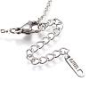 304 Stainless Steel Pendant Necklaces NJEW-P206-20P-2