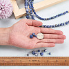 Yilisi 3 Strands 3 Style Natural Blue Spot Jasper Beads Strands G-YS0001-03-11