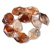 Natural Cherry Blossom Agate Beads Strands GG-CBAD7AB-04-2