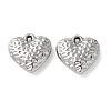 304 Stainless Steel Pendants STAS-U037-15P-1