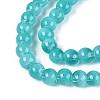 Acrylic Imitation Cat Eye Beads Strands OACR-Q197-01A-07-3