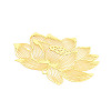 Brass Filigree Big Pendants KKC-T003-15G-2