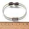 304 Stainless Steel Bangles for Women BJEW-R014-02P-5