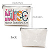 Custom Polycotton Canvas Stroage Bags ABAG-WH0029-110-2