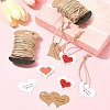 96Pcs 4 Styles Paper Gift Tags CDIS-FS0001-27-8