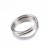 Non-Tarnish 304 Stainless Steel Split Rings LS-X-STAS-P092-02-2