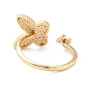 Butterfly Cubic Zirconia Crystal Finger Ring for Girl Women Gift ZIRC-C025-06G-2