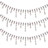 Iron Rhinestone Cup Chains CH-BC0001-03-1