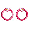 2Pcs Alloy Spring Gate Rings PW-WG34274-07-1