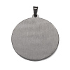 304 Stainless Steel Pendants X-STAS-P321-01EB-2